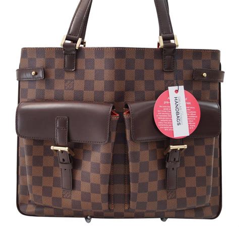 lv bag damier ebene|More.